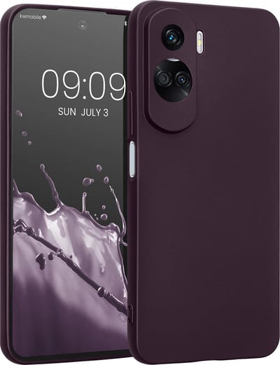 kwmobile telefoonhoesje geschikt voor Honor 90 Lite 5G - Hoesje voor smartphone - Back cover in metallic braam