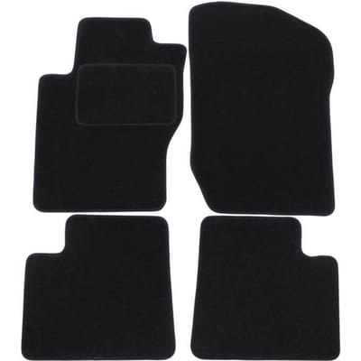 Tapis de sol - Mercedes Benz - ML M-Klasse W164 - Velours noir - Antidérapant - Sur mesure