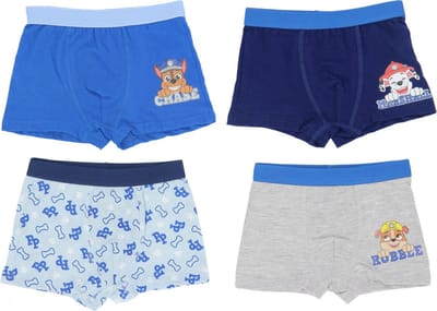 Paw Patrol Boxershorts - Set van 4 stuks - Maat 110/116