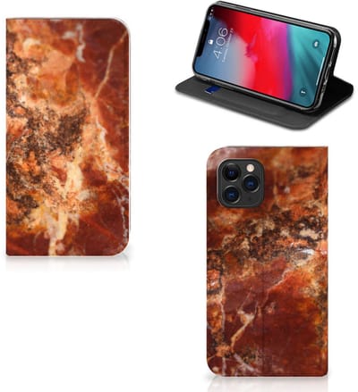 Apple iPhone 11 Pro Standcase Marmer Bruin