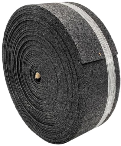 Flexibele Rubber Granulaat Rol voor Terrastegels - Antislip Ondervloer en Trillingsdemping (10m x 50mm x 6mm)