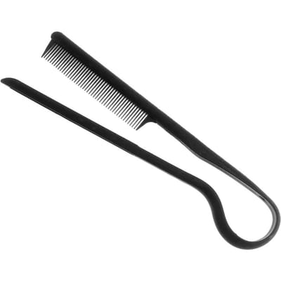 Peignes à cheveux tendance en V, lisseur de cheveux, outil de coiffure pour salon de coiffure, peignes antistatiques, brosses black
