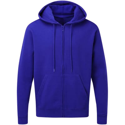 Hooded Full Zip Hoodie Heren SG Collectie Kobaltblauw Maat S