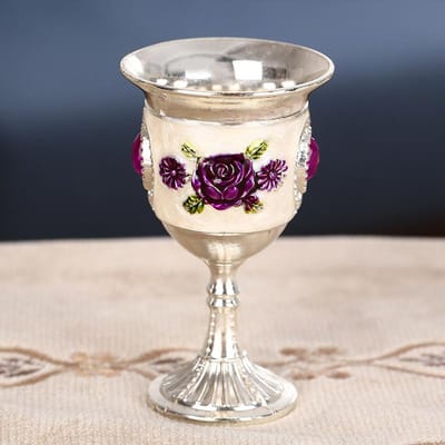 1PC Wijnglazen Koffiekopje Bargerei Retro Serviesje Beker Vintage Europese Stijl Champagne Glazen Drank Wijnbeker black