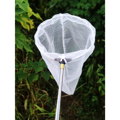 Muggen Libellen Netzakken Super Dicht Kinderen'S Insecten Vliegende Insectentelescopisch Insectenvangnet Vliegen gray