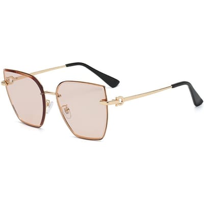 Retro Kattenoog Zonnebril Dames Designer Verlooplens UV-Beschermende Bril Mode Tinten Dames Brillen
