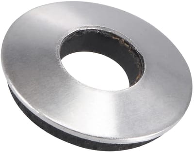Gevulkaniseerde Afdichtringen - Afsluitringen Rubber - Lekkage Voorkomen - Roestvrij Staal EPDM - 16 x 63 x 28 mm - Zilverkleurig
