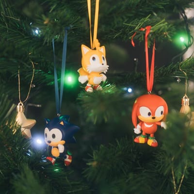 Grupo Erik Sonic The Hedgehog - Set Of 3 Kerstballen - Multicolours