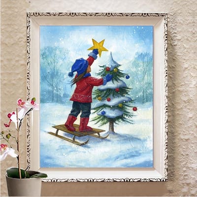 5D DIY Diamond schilderij volledige vierkante Cross Stitch Kit Diamond borduurwerk mozaïek kunst foto van strass Decor Gift Full Square 20X30CM