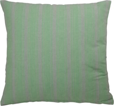 Kussen Linen Stripe Licht Groen | 45 X 45 | Sierkussen Voor Woonkamer Of Slaapkamer