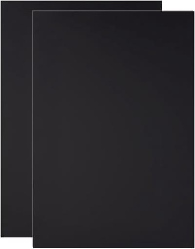 Kunststof Plaat - Paneel Stijf - DIY Projecten - Thermovormbaar Materiaal - 21x30cm 3mm - Zwart