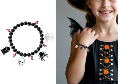 Halloween Armband Met Bedeltjes