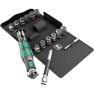 Wera 8009 05004285001 Dopsleutelset 1/4 (6.3 mm) 27-delig