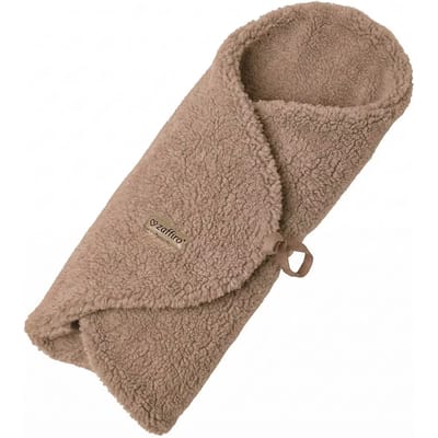 Dubbelzijdige wollen swaddle deken baby Zaffiro Nevada