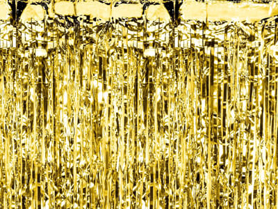 PartyDeco - Deurgordijnen - Goud