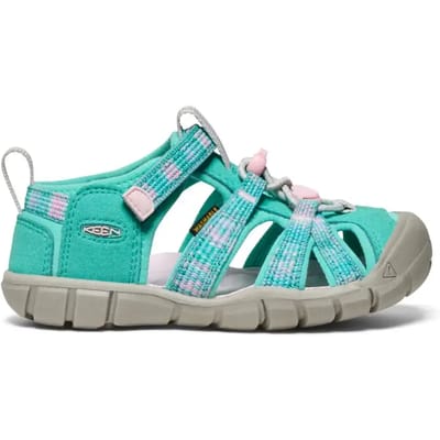 Keen Seacamp Ii Cnx Child Sandalen Groen,Blauw EU 25-26 Meisjes