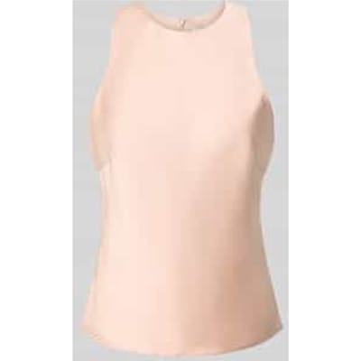 Top met ronde hals, model 'ceri top'
