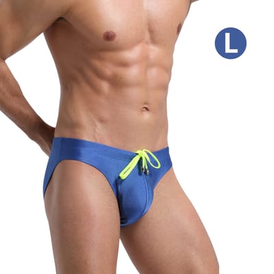 Livano Zwembroek Heren - Zwem Broek Mannen - Badkleding - Zwemmen - Lichtgewicht Swim Shorts - Zomerbroek - Koningsblauw - Maat L