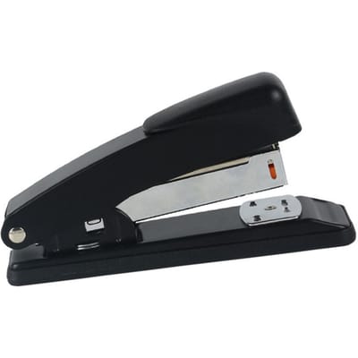 Petite Agrafeuse de Bureau Agrafeuse Manuelle Outil de Reliure de Documents pour Usage Domestique et de Bureau gray