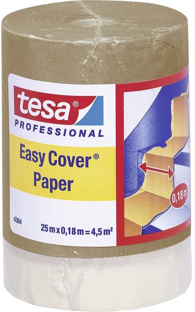 tesa Tesa 04364-00001-01 Afdekpapier tesa Easy Cover Lichtbruin (l x b) 25 m x 18 cm 1 stuk(s)
