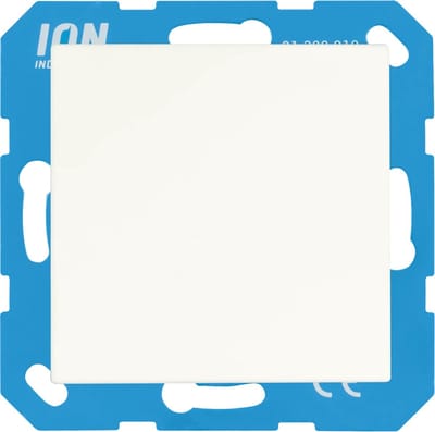 ION industries E1 blindplaat alpin wit mat (21.302.015)
