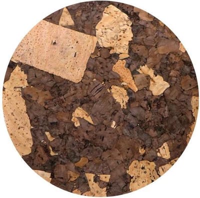 Kurk & Co kurk onderzetter | 10 CM doorsnee | 4 stuks | Sintra