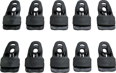ESVO Doekklem Quick clip - platte zeilklem van nylon - 10 stuks