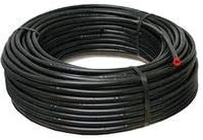 Druppelslang Polyethyleen - Irriatie slang - Planten Water Geven - 2 Gaten - 100 Meter - Zwart