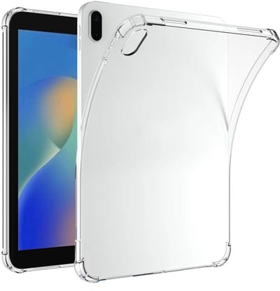 Lunso Geschikt voor iPad 11 inch (2025) A16 - TPU Backcover hoes - Transparant