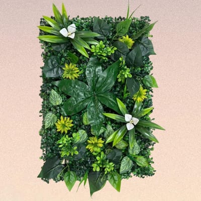 Wandpanelen Kunstgras - Groene Muur - Decoratie Binnen - Onderhoudsvrij Realistisch - 40x60 cm - Groen