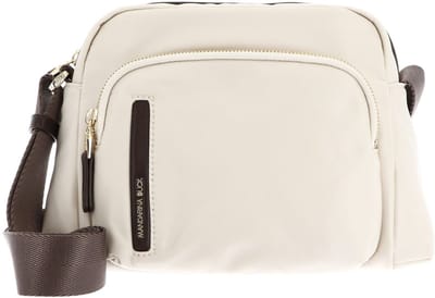 MANDARINA DUCK Schoudertas Hunter Crossover Bag Whitecap Gray Crème