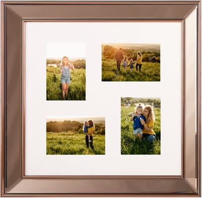 DABOLA - Fotolijst - Koper - Liggend - 52 cm - Glas