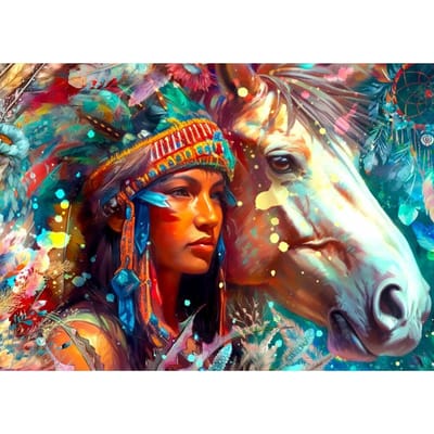 Enjoy Puzzle legpuzzel Wild Spirit - 1000 stukjes volwassenen.