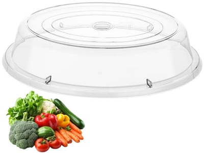 Dailygoods- Magnetrondeksel 24 cm - BPA-vrij - Warmtebestendig - Magnetron afdekschaal - Voedselbescherming - Geschikt voor alle gerechten - Magnetronhoes