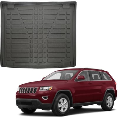 J&amp;J AUTOMOTIVE | Tapis De Coffre Caoutchouc Premium Pour Jeep Grand Cherokee 2010-2021
