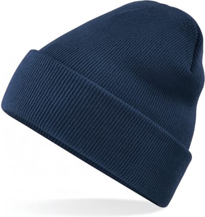Muts - Beanie - Gehaakt - Wintermuts - Warm - 'Original Cuffed Beanie' - Navy/donkerblauw - Jonyx