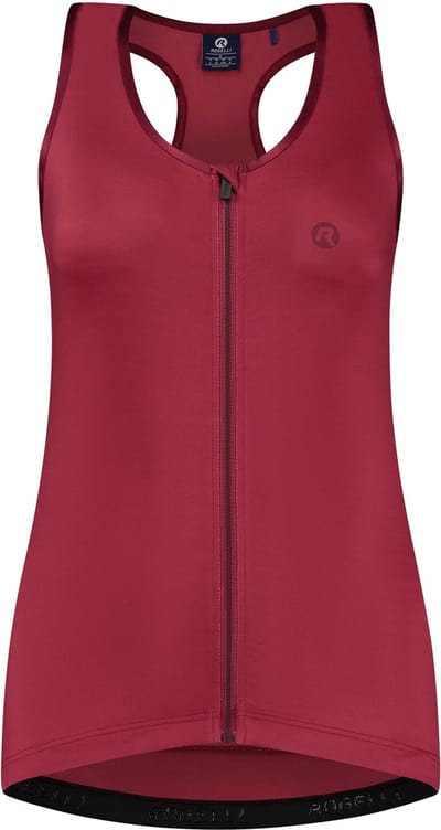 Rogelli Abbey Fietsshirt - Korte Mouwen - Dames - Rood - Maat XL