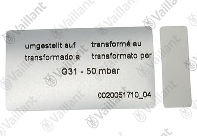 VAILLANT Omschakelset, H-P (DE/AT) VC 196/3-5 o.a. Vaillant-Nr. , 0020253189