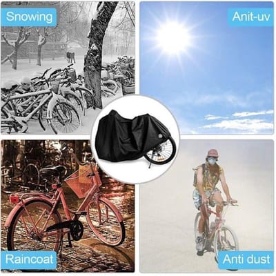 Waterdichte en UV-bestendige fietshoes 200x70x110 cm - Geschikt voor mountainbikes en racefietsen - Weerbestendig