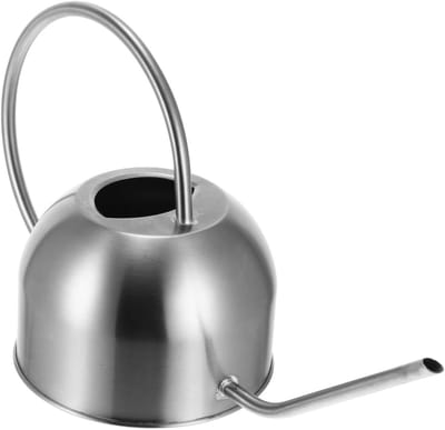 Gieter en Plantenspuit - Waterkoker Metaal - Planten Water Geven - Lange Smalle Tuit - 39x20cm - Zilver
