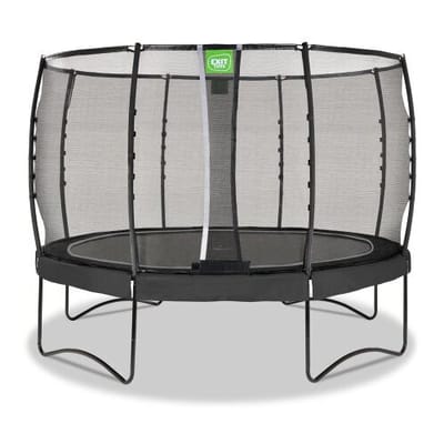 EXIT Allure Premium Trampoline ø366cm - Op Poten - Rond - Trampoline Buiten - Voor Kinderen - Zwart