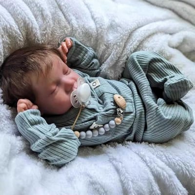 Reborn pop - Realistische baby - Fantasierijk spel - Handgemaakt ontwerp - 457 cm - Niet gespecificeerd