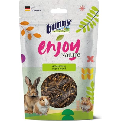 3x100g Bunny Knabbelplezier Appelstokjes Konijnen- en Knaagdierensnacks