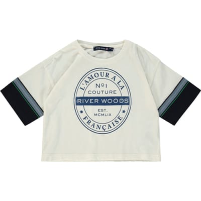 River Woods Rg19w-b5102_a-383_ow White Größe: 6 | T-Shirts Outlet | Unisex | Weiß
