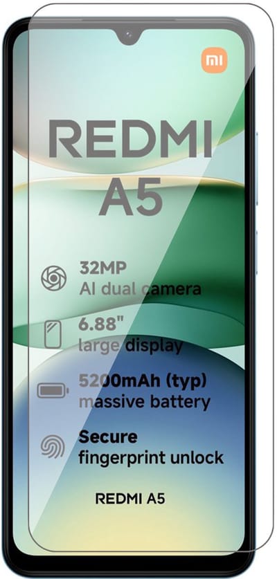 Screenprotector geschikt voor Xiaomi Redmi A5 4G / POCO C71 4G - Glas Screen Protector