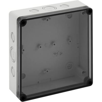 Spelsberg TK PC 1818-6F-TM Installatiebehuizing 180 x 182 x 63 Polystereen, Polycarbonaat, Polyurethaan, Polyamide Lichtgrijs 1 stuk(s)