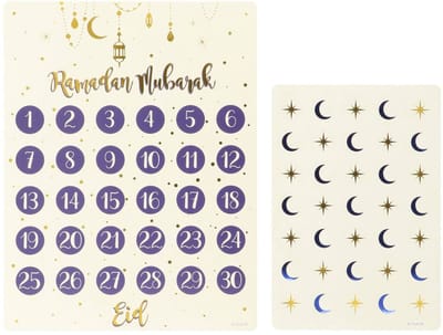 Folat - Aftelkalender 'Ramadan Mubarak' - Eid Mubarak