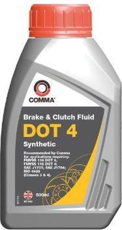 Comma | DOT 4 Remvloeistof | 500 ml