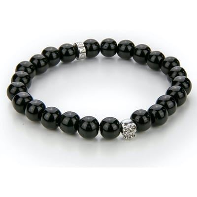 Monomen Men's Black Onyx Bracelet MM10832S