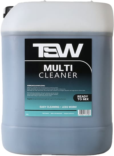 TSW Autoshampoo 20L - Snow foam - Truck shampoo - Auto shampoo - Foam shampoo - Truck wash - Truck cleaner - Universele reiniger - Fietsreiniger - Fiets shampoo - Autoshampoo - Motorreinger - Bike cleaner - Bike wash - TSW Multi Cleaner 20L